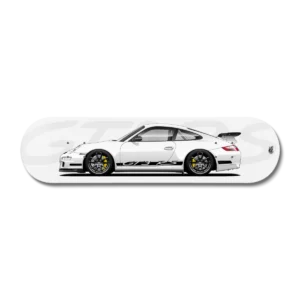 Planche Porsche 997 GT3 RS Blanc