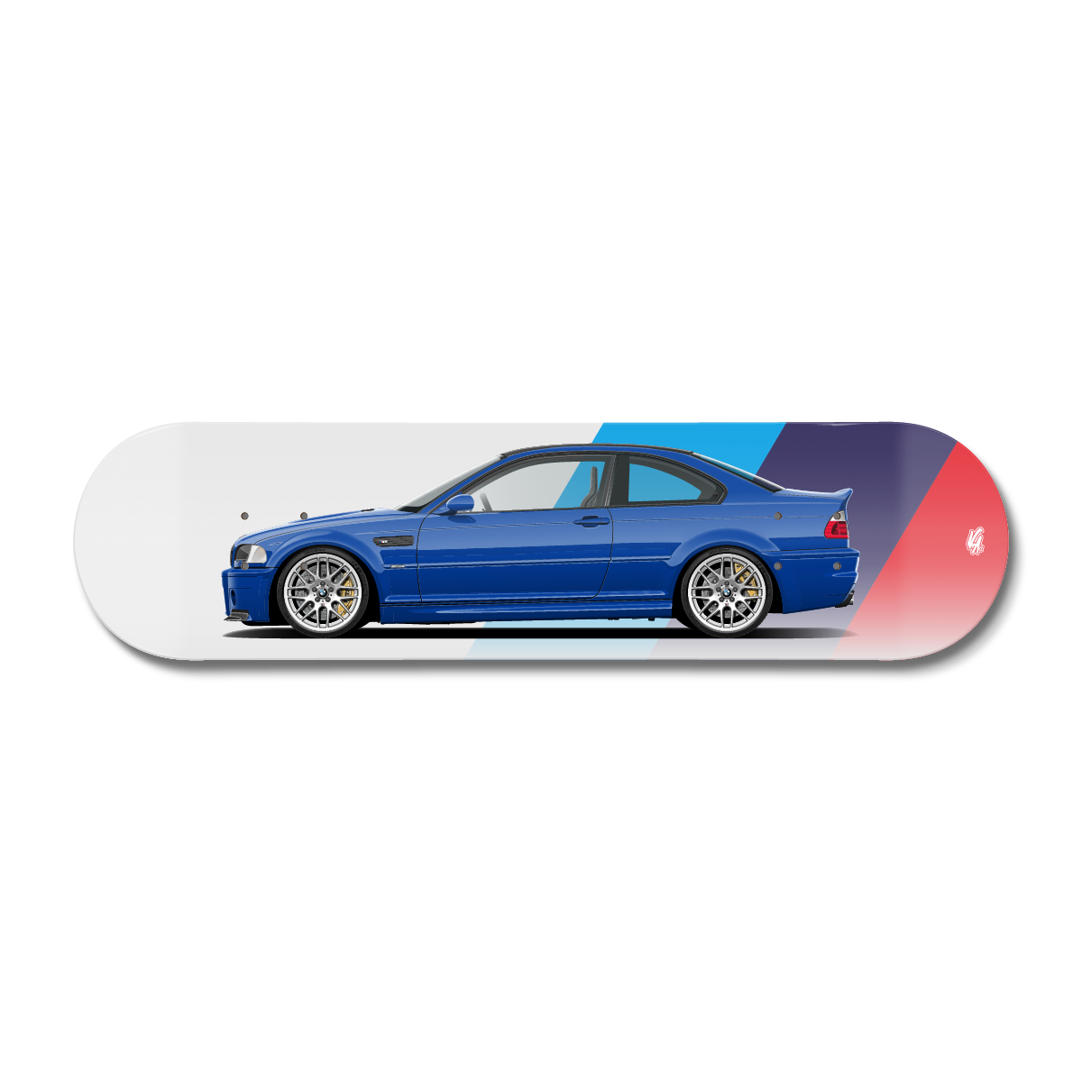 Planche BMW M3 E46 CSL Bleu
