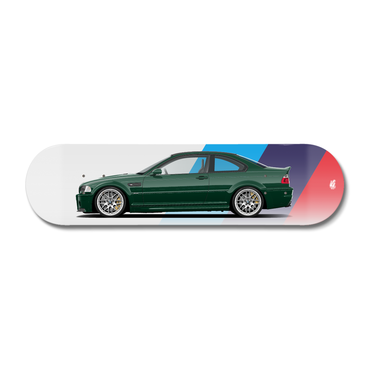 Planche BMW M3 E46 CSL Vert