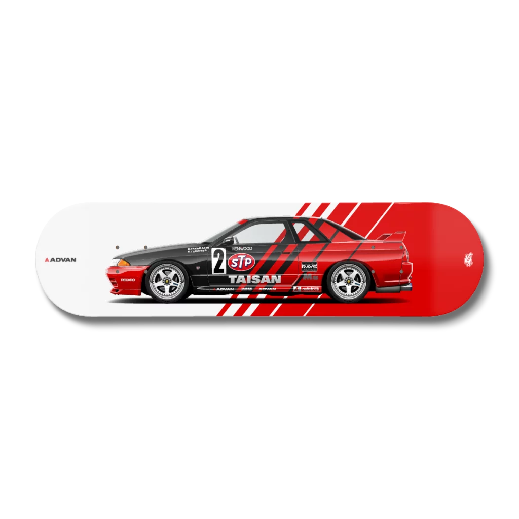 Planche Nissan Skyline GT-R R32 Advan
