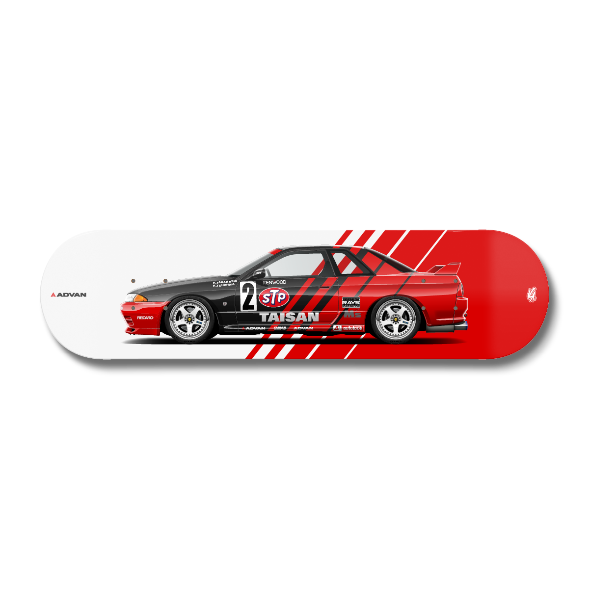 Planche Nissan Skyline GT-R R32 Advan