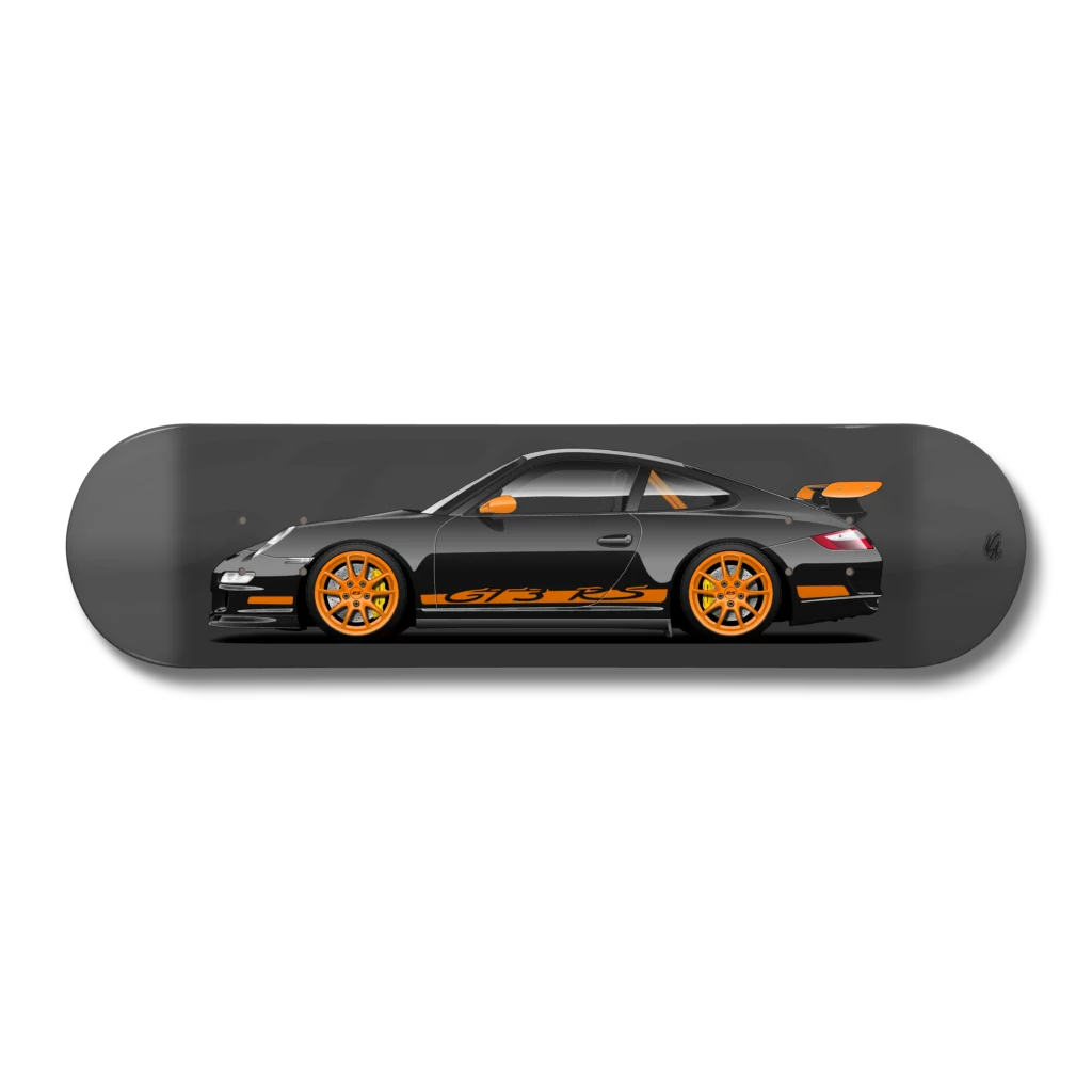 Planche Porsche 997 GT3 RS Noir