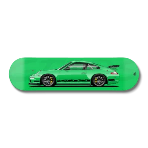 Planche Porsche 997 GT3 RS Vert