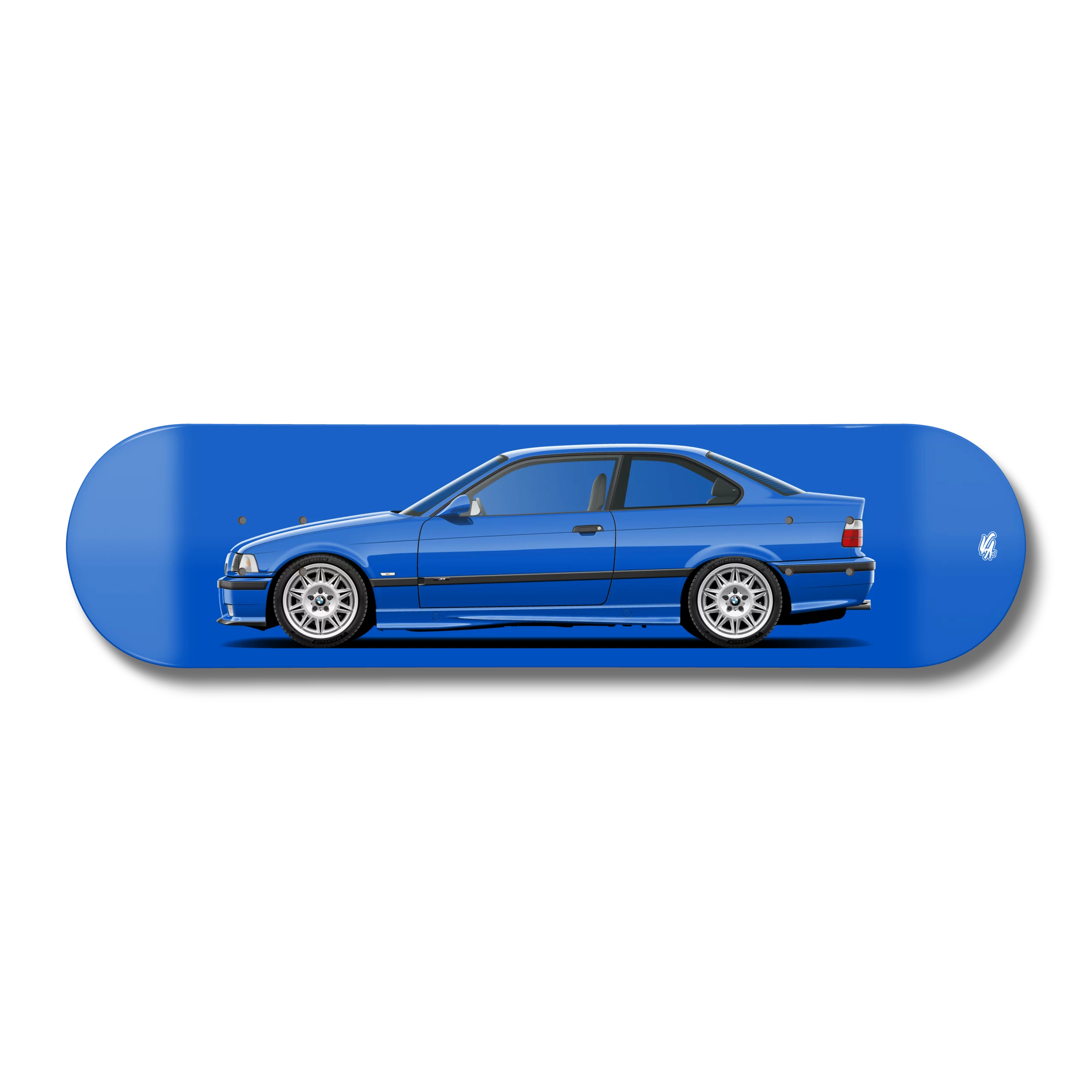 Planche BMW M3 E36 Bleu Estoril