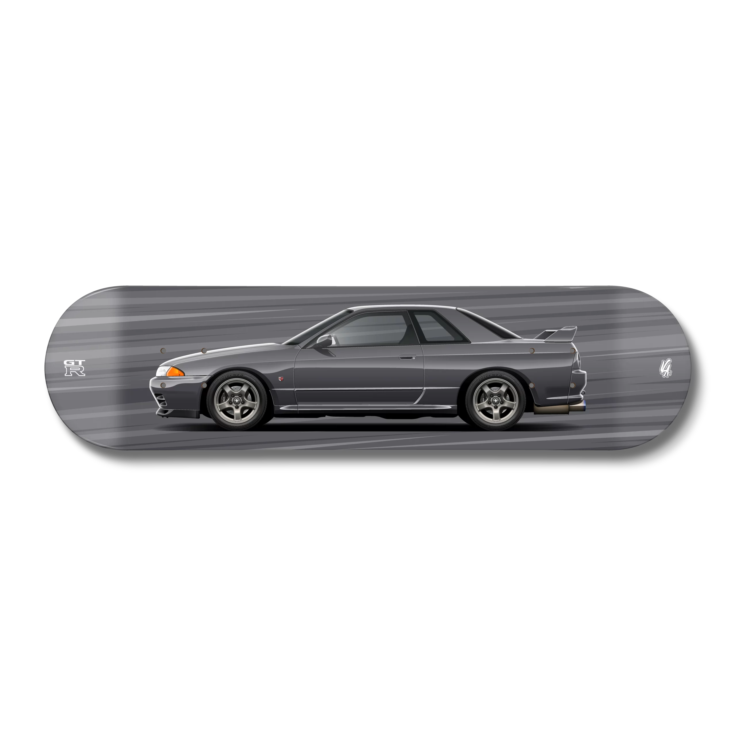 Planche Nissan Skyline GT-R R32 gris