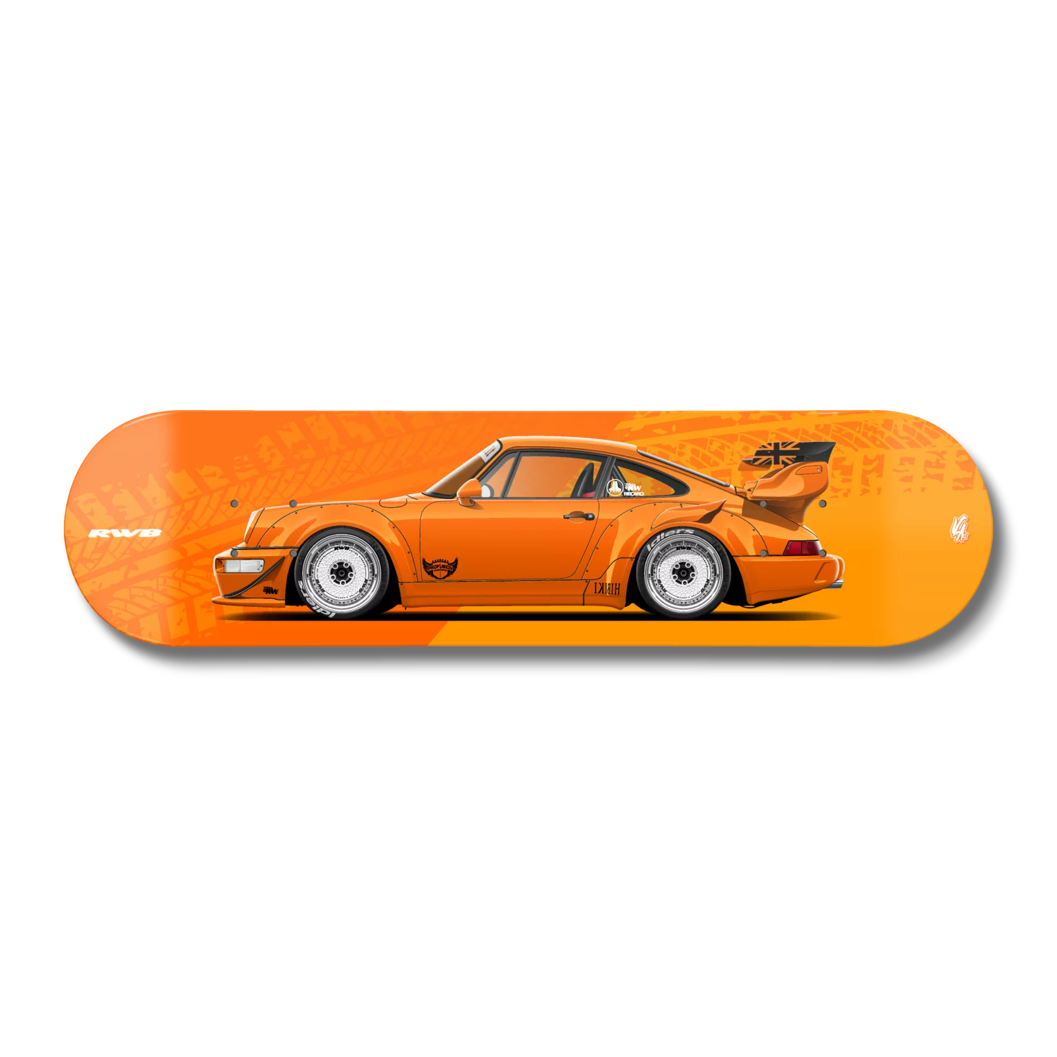 Planche de skate voiture RWB 964 Hibiki