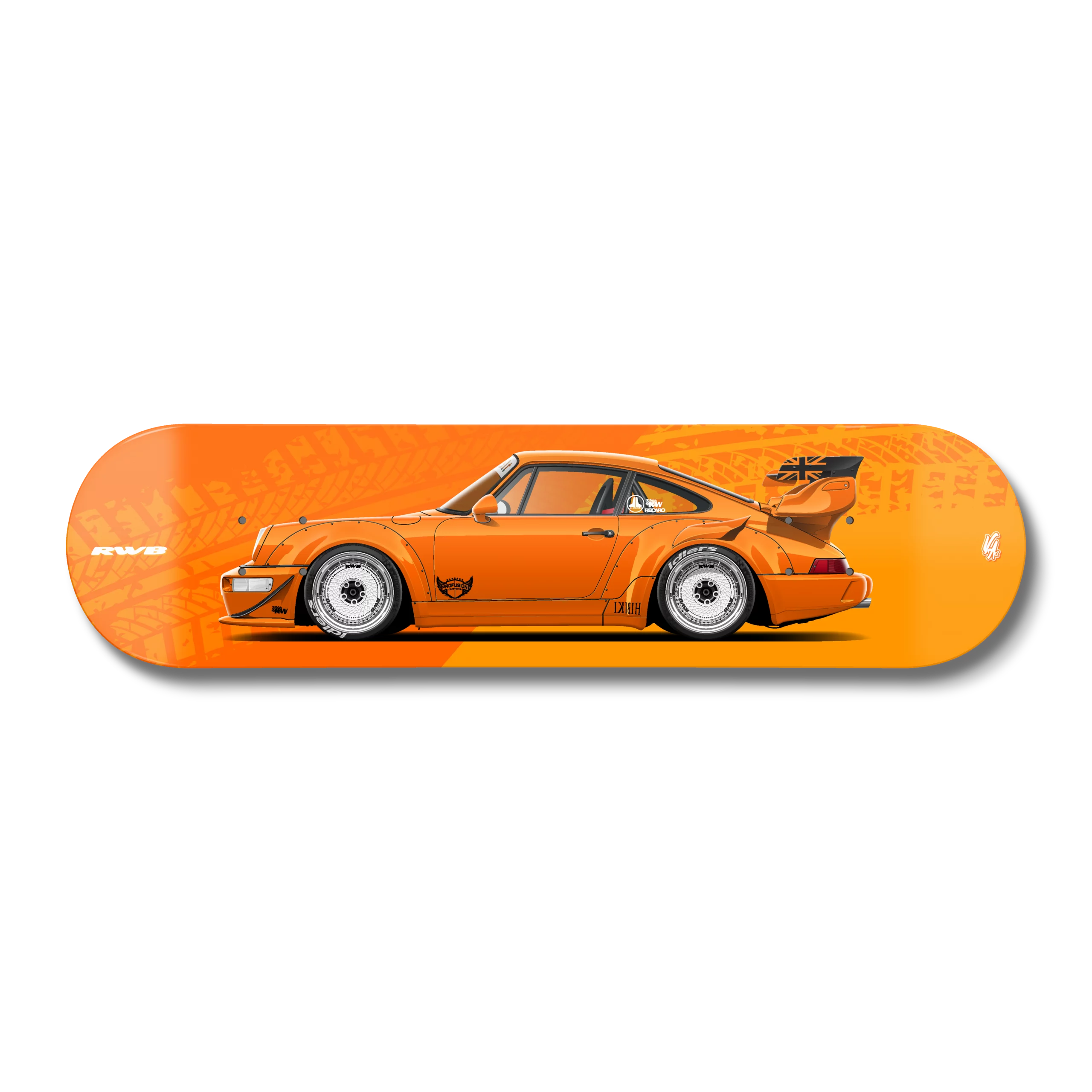 Planche de skate voiture RWB 964 Hibiki