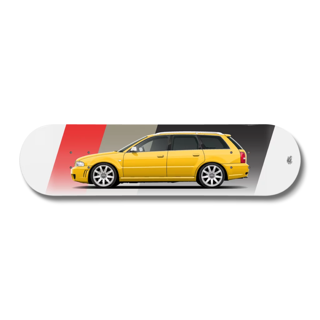 Planche Audi RS4 B5 jaune