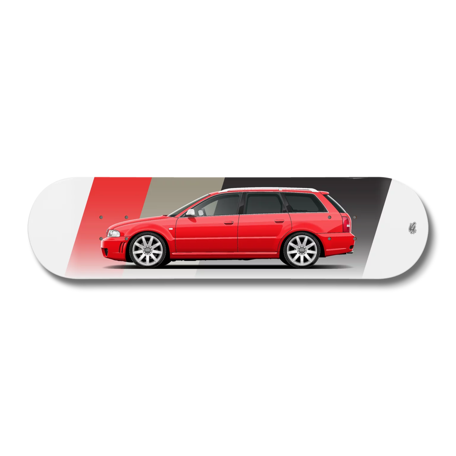 Planche Audi RS4 B5 rouge