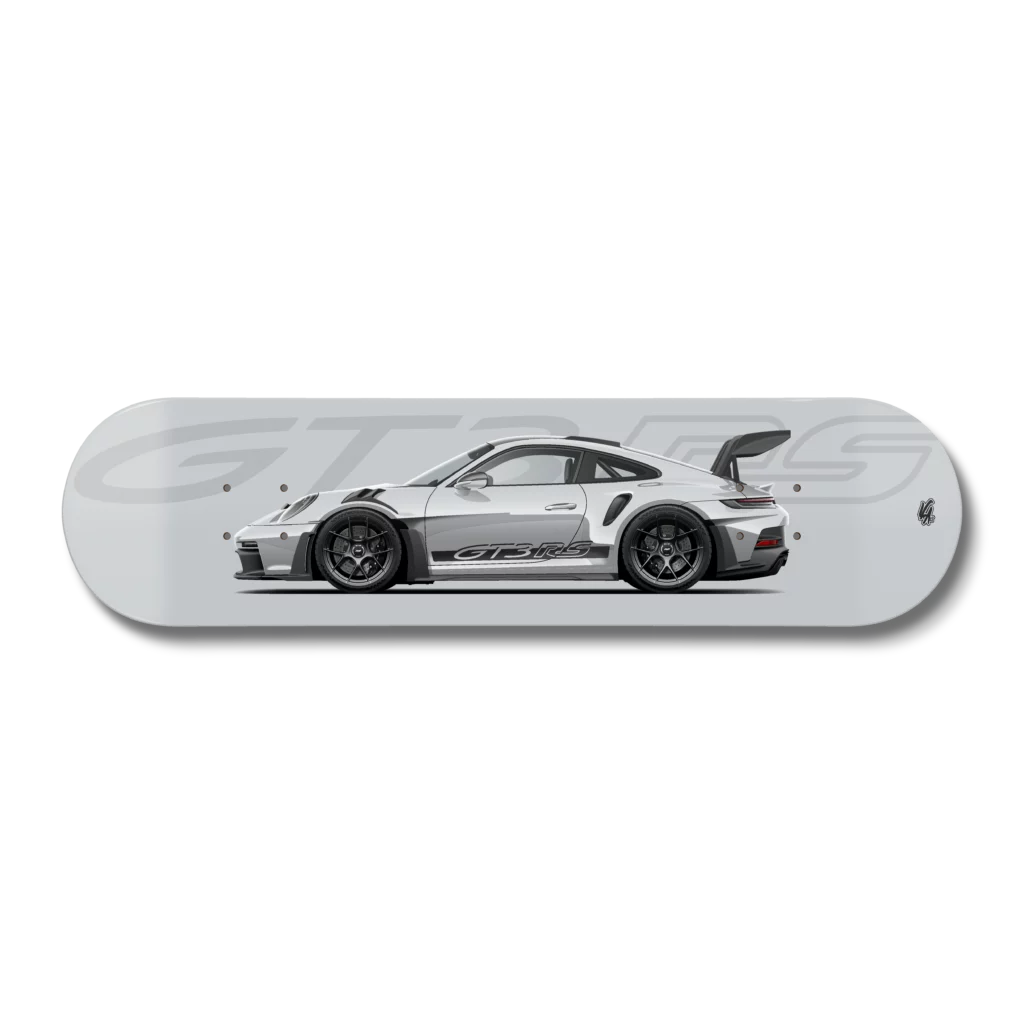 Planche Porsche 992 GT3 RS GT Silver