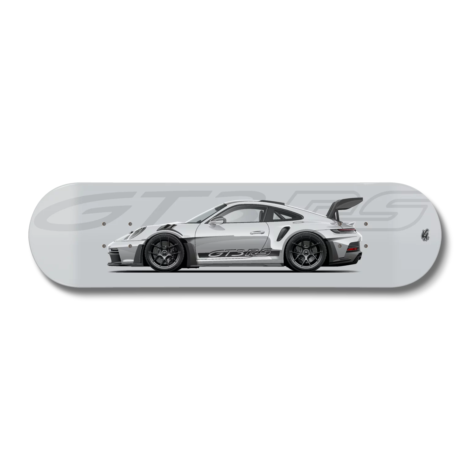 Planche Porsche 992 GT3 RS GT Silver