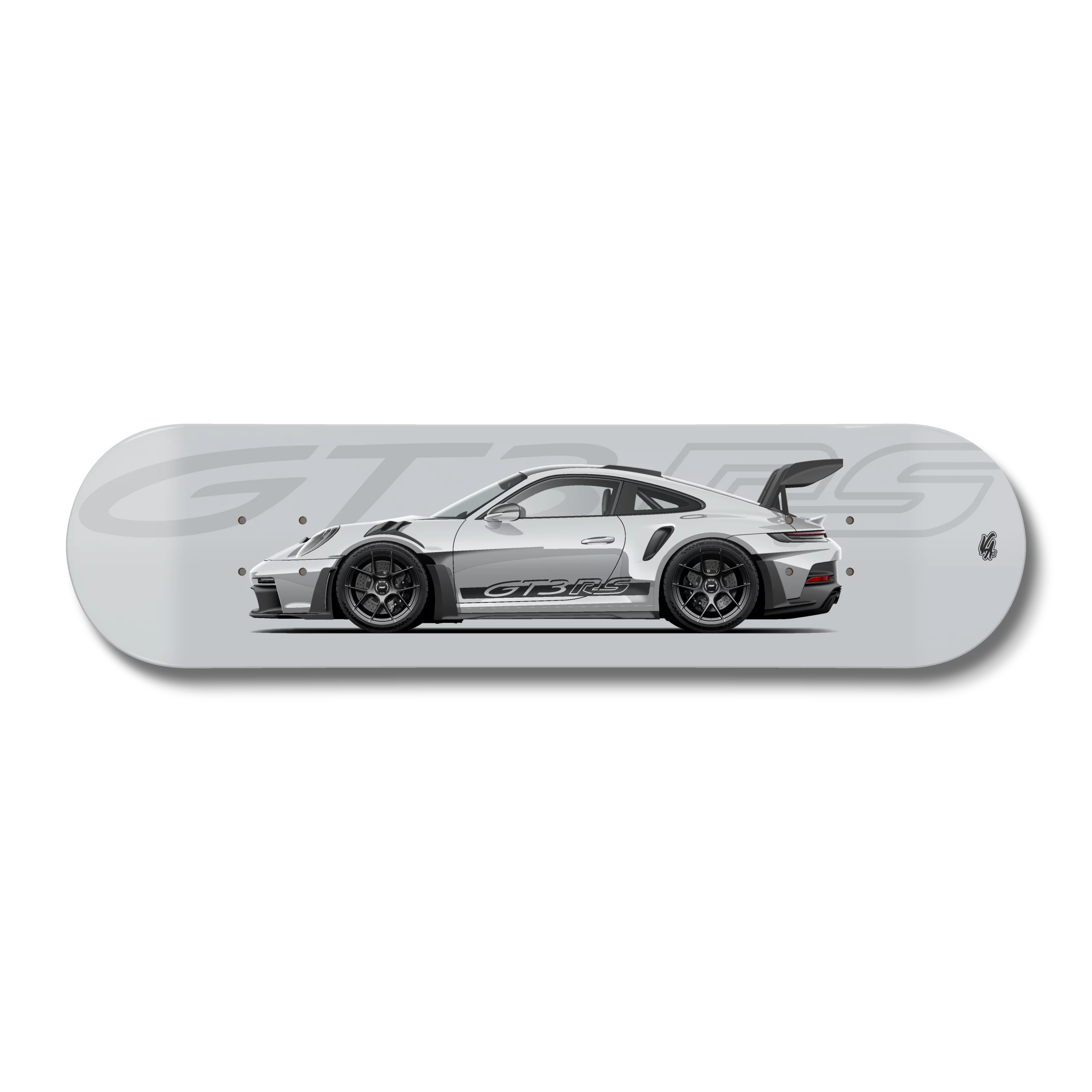 Planche Porsche 992 GT3 RS GT Silver