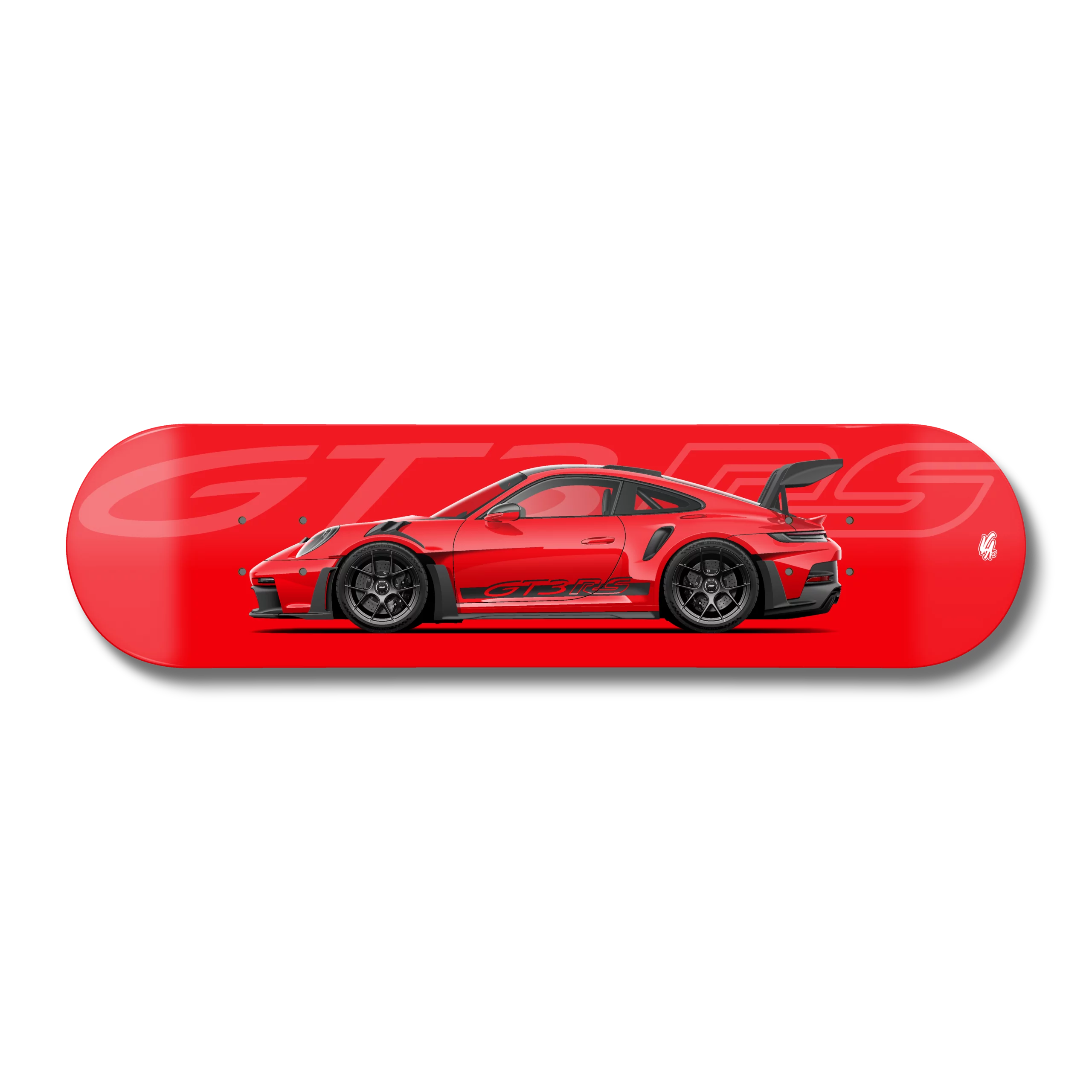 Planche Porsche 992 GT3 RS Indian Red